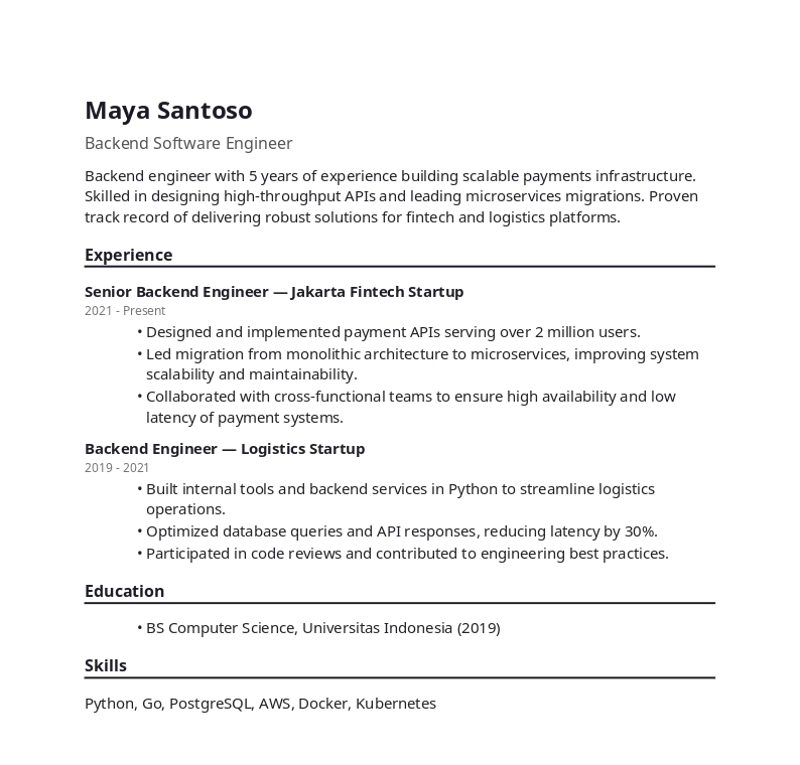 Resume PDF